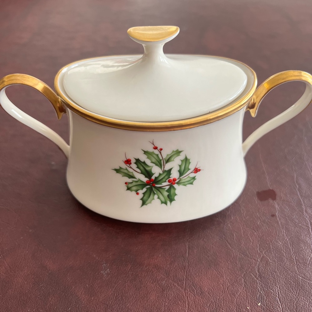 Lenox Christmas Sugar Dish